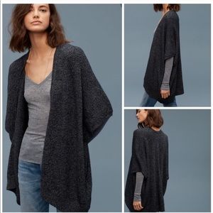 Aritzia - ionic cape knit sweater by community